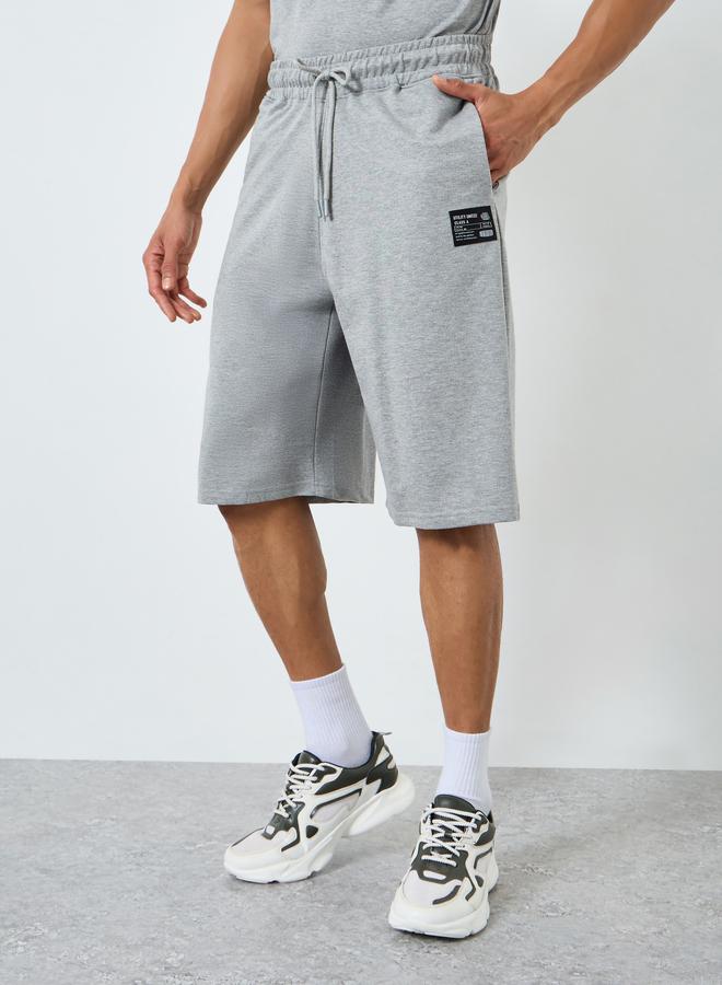Styli Men Grey Short Sleeve T-Shirt and Shorts Co-Ords - Image 3